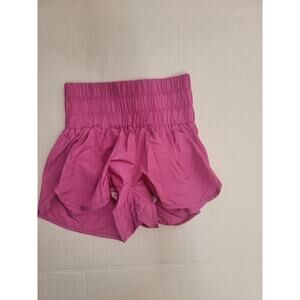 FREE PEOPLE Movement Boxing Shorts XS The Way Home High Rise Lined